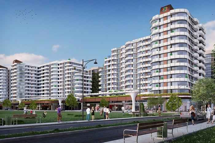 خرید آپارتمان در استانبول منطقه بیلیک دوزو - پروژه Demir Country